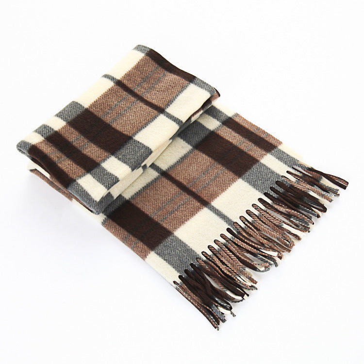 Cozy Plaid Thermal Scarf – Stay Warm & Stylish | Marvis - Marvis