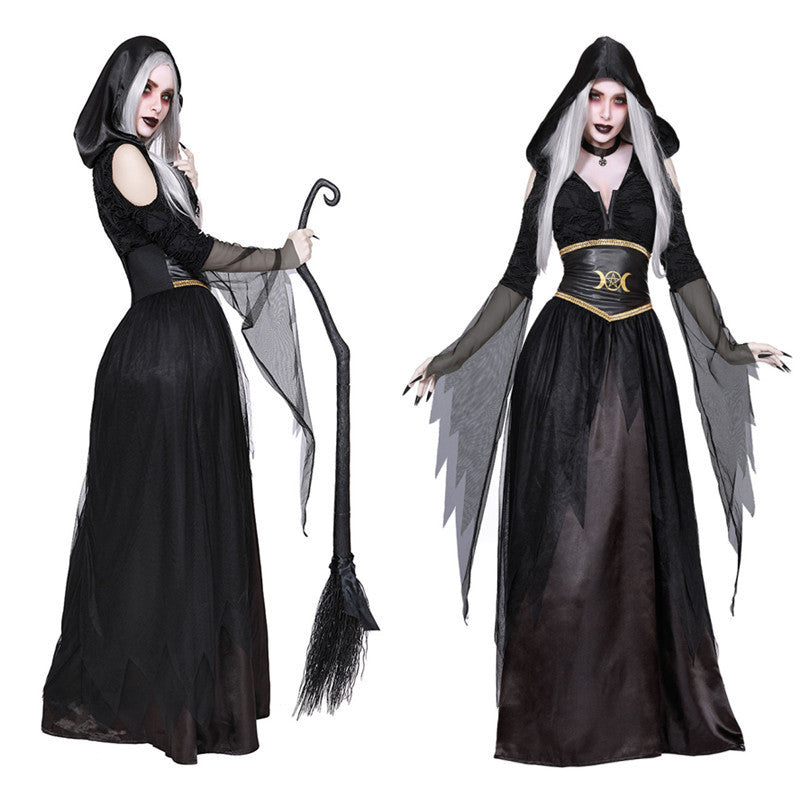 Dark Vampire Witch Halloween Costume - Hauntingly Stylish! | Marvis - Marvis