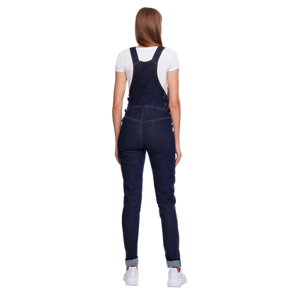 Comfort & Support: Long Maternity Overalls with Belly Support | Marvis - Marvis