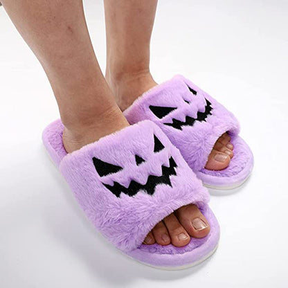 Snuggle Up in Style: Halloween Cute Warm Home Slippers | Marvis - Marvis