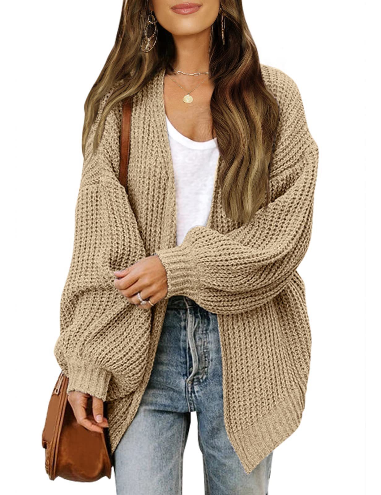 Cozy Up in Style: Lantern-Sleeved Sweater with Pockets | Marvis - Marvis