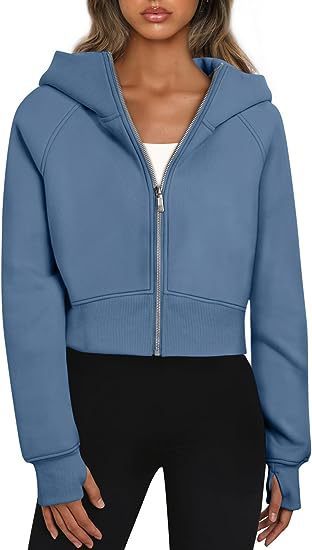 Sporty & Cozy: Zippered Hooded Fleece Sweatshirt | Marvis - Marvis