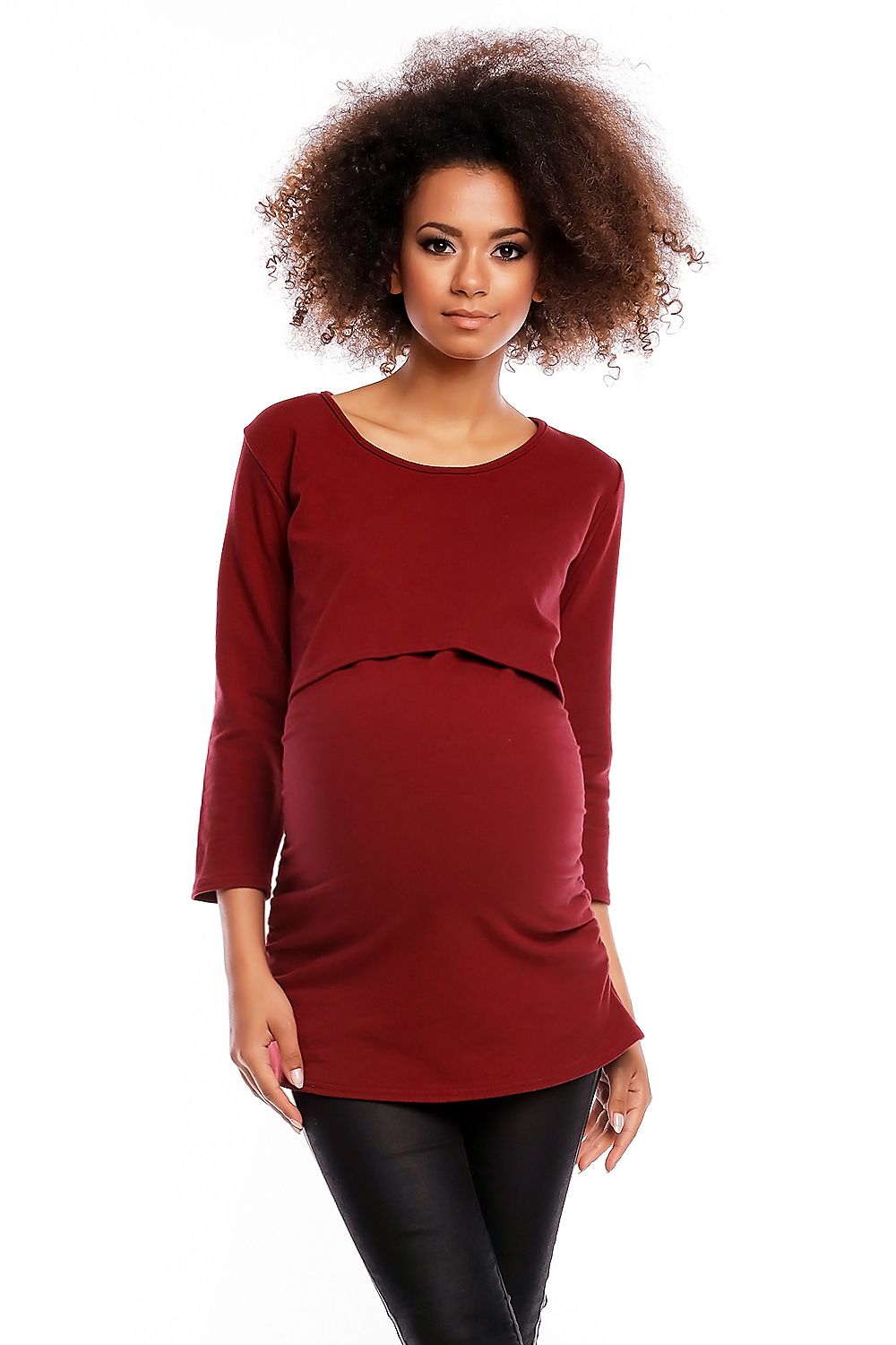 Chic Maternity Tunic Model 84455 - Versatile & Comfortable | Marvis - Marvis