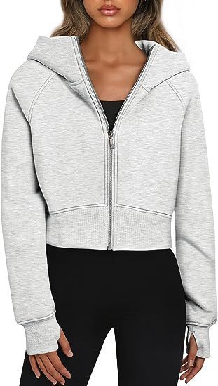 Sporty & Cozy: Zippered Hooded Fleece Sweatshirt | Marvis - Marvis