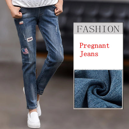 Stylish & Comfy Maternity Blue Jeans for Moms-to-Be | Marvis - Marvis