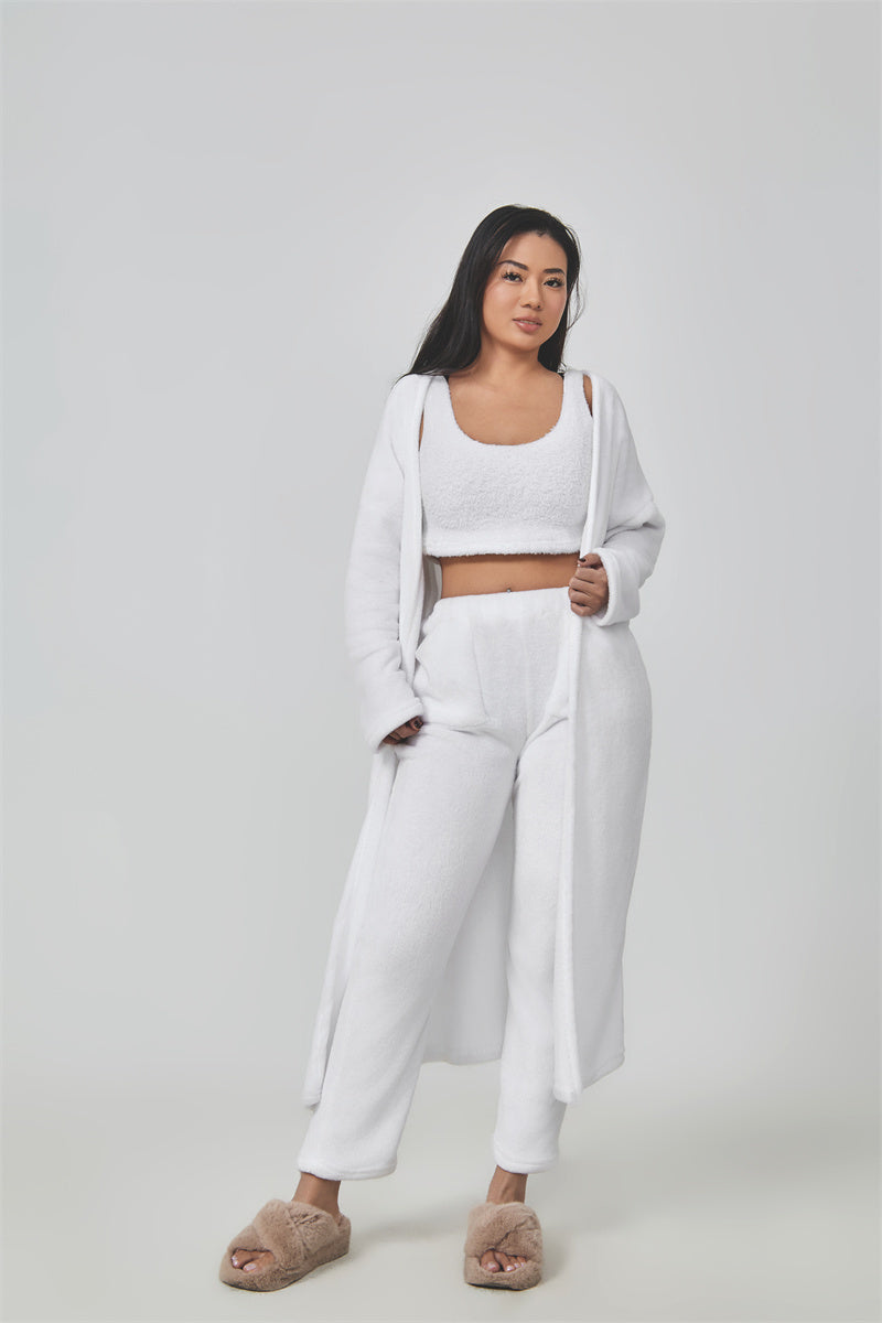 Ultimate Cozy 3-Piece Pajama Lounge Set – Stay Warm & Cute | Marvis - Marvis