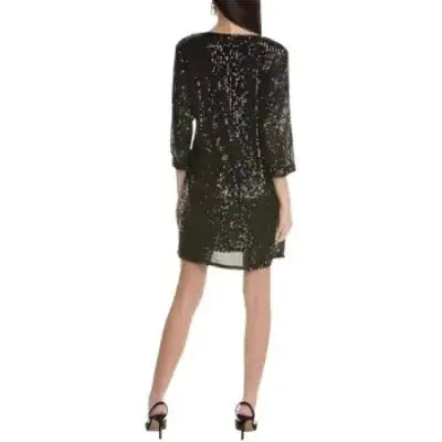 Glitter in the Night: Vince Camuto Sequin Dolman Shift Dress | Marvis - Marvis