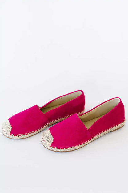 Pop of Color: Casual Fuchsia Espadrille Shoes | Marvis - Marvis