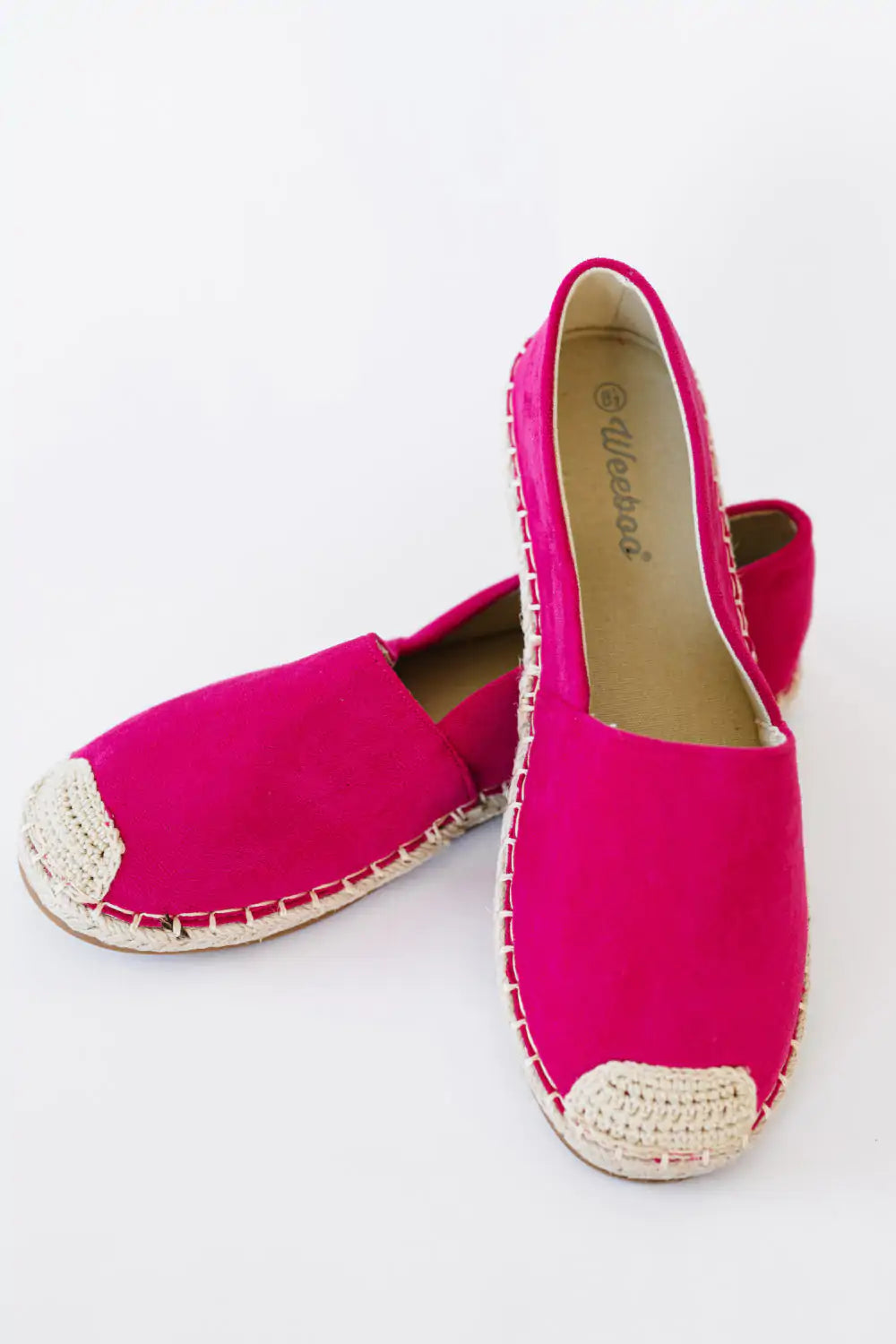 Pop of Color: Casual Fuchsia Espadrille Shoes | Marvis - Marvis