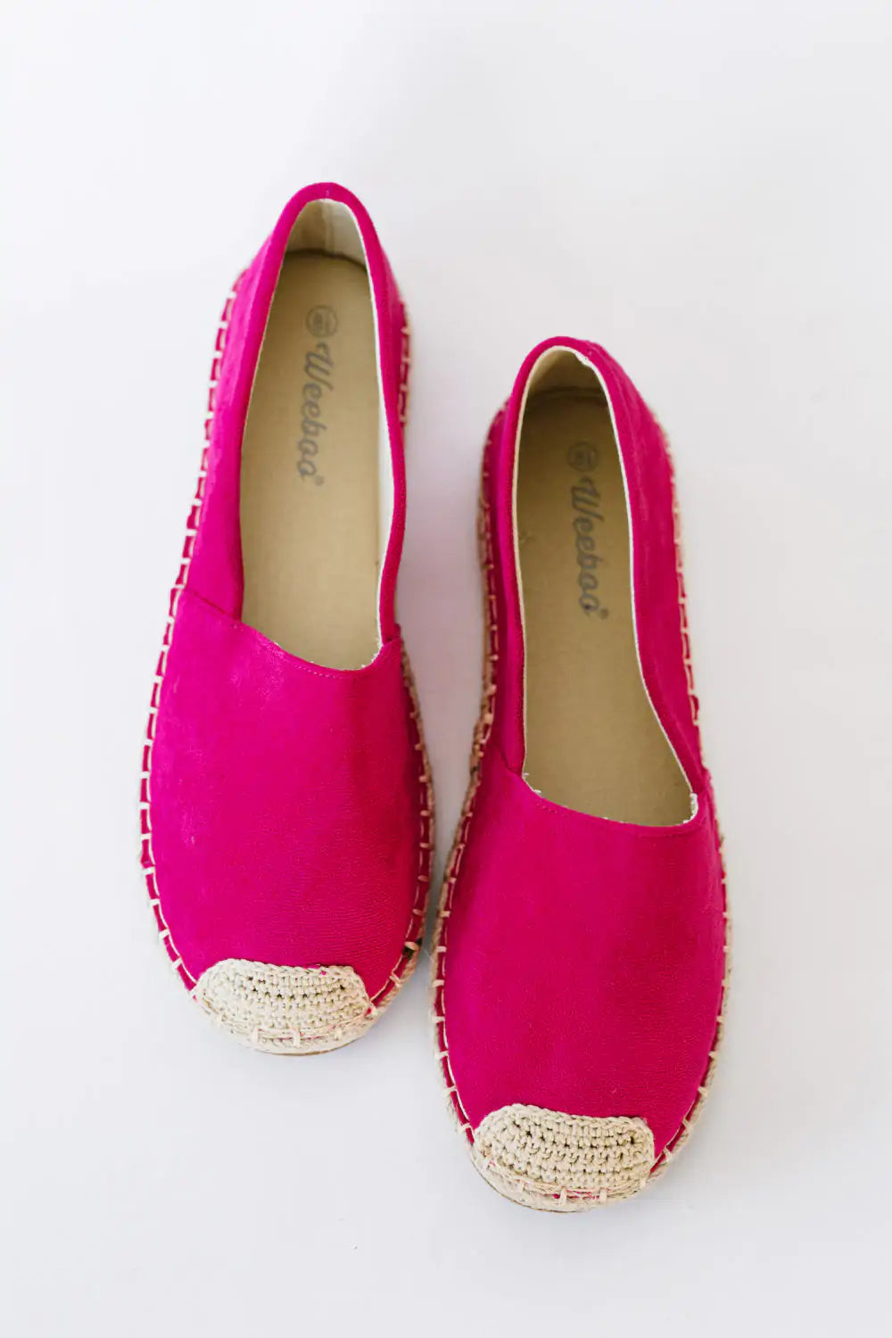 Pop of Color: Casual Fuchsia Espadrille Shoes | Marvis - Marvis